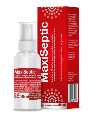 MAXISEPTIC Aerozol na skórę - 50 ml - Apteka internetowa Melissa