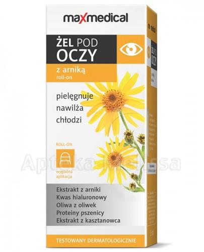 MAXMEDICAL Żel pod oczy z arniką roll-on - 15 ml - Apteka internetowa Melissa