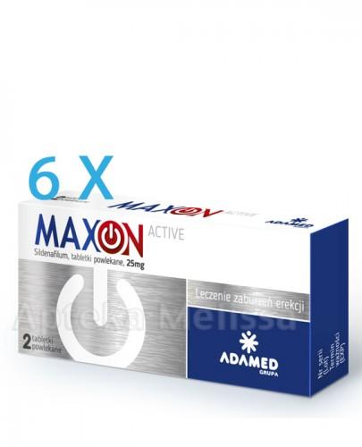 MAXON ACTIVE 0,025 g - 6 x 2 tabl. - Apteka internetowa Melissa