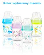 BABYONO Butelka antykolkowa szerokootworowa 0m+ - 120 ml