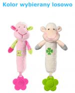 BABYONO Piszczek z gryzakiem SWEET LAMBIE - 1 szt. 