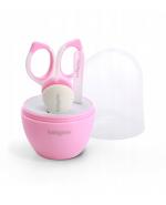 BABYONO Zestaw do pielęgnacji paznokci w etui 398/02 różowy - 1 szt.