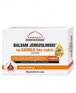Balsam Jerozolimski na GARDŁO bez cukru Pastylki do ssania , 16 past.