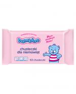 BAMBINO Chusteczki delikatne dla niemowląt - 63 szt.