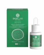  BasicLab Dermocosmetics Esteticus Serum zmniejszające niedoskonałości z Niacynamidem 5%, Prebiotykiem 5% i filtratem wody ryżowej Redukcja i Zwężenie dzień/noc, 15 ml 