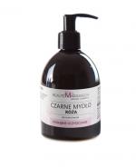 Beaute Marrakech Naturalne Czarne mydło w żelu Savon Noir z olejem z różanym - 250 ml
