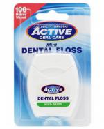 Beauty Formulas Active Oral Care Nić dentystyczna miętowa woskowana - 100 m