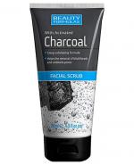 BEAUTY FORMULAS CHARCOAL Peeling do twarzy z aktywnym węglem - 150 ml
