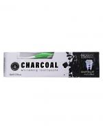 Beauty Formulas Charcoal Wybielająca pasta do zębów z aktywnym węglem, 100 ml + Szczoteczka do zębów, 1 szt.