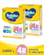  BEBIKO 4R JUNIOR Mleko modyfikowane następne dla niemowląt - 2x800 g - cena, opinie, wskazania 