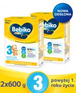Bebiko Junior 3 Nutriflor Expert powyżej 1. roku życia, 2 x 600 g