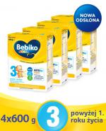 Bebiko Junior 3 Nutriflor Expert powyżej 1. roku życia, 4 x 600 g