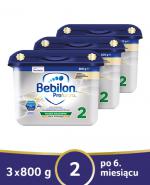 BEBILON 2 PROFUTURA Mleko modyfikowane w proszku - 3 x 800 g - cena, opinie, właściwości