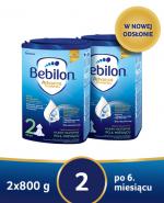  BEBILON 2 Pronutra-Advance Mleko modyfikowane w proszku, 2 x 800 g, cena, opinie, składniki