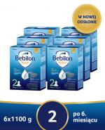  Bebilon 2 z Pronutra-Advance Mleko modyfikowane w proszku, 6 x 1100 g, Dla niemowląt od 6 miesiąca życia, cena, opnie, stosowanie 