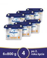  BEBILON 4 PROFUTURA Mleko modyfikowane w proszku - 6 x 800 g - cena, opinie, stosowanie 