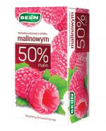  Belin Herbatka owocowa o smaku malinowym, 20 x 2 g, cena, wskazania, właściwości