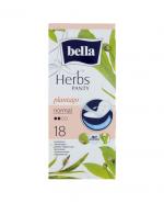  BELLA PANTY HERBS PLANTAGO SENSITIVE Wkładki higieniczne, 18 sztuk