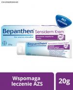  BEPANTHEN SENSIDERM Krem, leczenie AZS i egzemy, 20 g