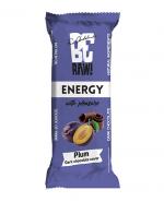 BeRAW Baton energetyczny, śliwka, 40 g