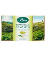 Bi Fix Kompozycja 6 smaków Zestaw herbat zielonych ekspresowych - 60 sasz.