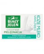 BIAŁY JELEŃ Hipoalergiczne mydło naturalne PREMIUM z kozim mlekiem - 100 ml