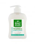 BIAŁY JELEŃ Hipoalergiczne mydło w płynie z ekstraktem z koziego mleka - 300 ml
