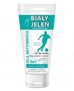 BIAŁY JELEŃ Hipoalergiczny żel pod prysznic dla aktywnych mężczyzn 3w1 - 200 ml