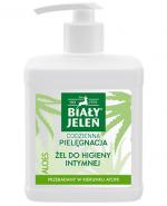BIAŁY JELEŃ Żel do higieny intymnej aloes - 500 ml