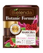 BIELENDA BOTANIC FORMULA Olej z granatu + amarantus Maseczka odżywcza - 50 ml