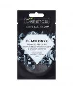 Bielenda Crystal Glow Black Onyx Maseczka Peel - Off oczyszczająco - detoksykująca z efektem shimmer - 8 g