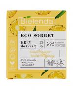 Bielenda Eco Sorbet Ananas Krem do twarzy nawilżająco - rozświetlający - 50 ml