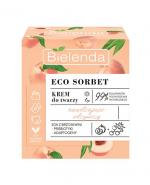 Bielenda Eco Sorbet Brzoskwinia Krem do twarzy nawilżająco - odżywczy - 50 ml