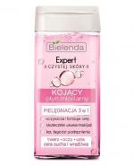 Bielenda Expert Czystej Skóry Kojący Płyn micelarny 3 w 1 do demakijażu twarzy, 30 ml