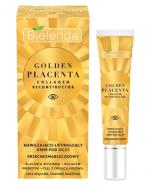  Bielenda Golden Placenta Collagen Reconstructor Nawilżająco-Liftingujący Krem przeciwzmarszczkowy pod oczy, 15 ml cena, opinie, właściwości