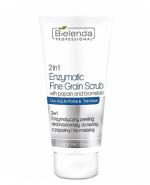 Bielenda Professional Enzymatyczny peeling drobnoziarnisty do twarzy z papainą i bromelainą 2w1 - 150 g