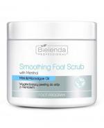 Bielenda Professional Food Program Wygładzający peeling do stóp z mentolem - 600 g