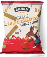 Biobim Bio Chrupki kukurydziane serowo - pomidorowe powyżej 8 miesiąca, 25 g