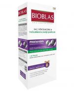  Bioblas Szampon ziołowy na wypadanie włosów dla włosów przetłuszczających procyjanidyna, 360 ml, cena, wskazania, skład