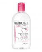 
				 BIODERMA SENSIBIO H2O Płyn micelarny do oczyszczania twarzy i zmywania makijażu - 500 ml   - Apteka internetowa Melissa                         