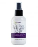 BIOLAVEN Tonik do Włosów i Skóry Głowy Organiczny Ocet z Czerwonych Winogron & Olejek Lawendowy - 150 ml