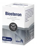  BIOSTERON 25 mg, 60 tabletek w niedoborach dehydroepiandrosteronu (DHEA)