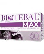  Biotebal Max 10 mg - 60 tabl. - cena, opinie, właściwości