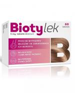  Biotylek 5 mg, 60 tabl. Na włosy, skórę i paznokcie, cena, opinie, dawkowanie 