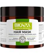 BIOVAX BAMBUS & OLEJ AVOCADO Maska intensywnie regenerująca - 250 ml