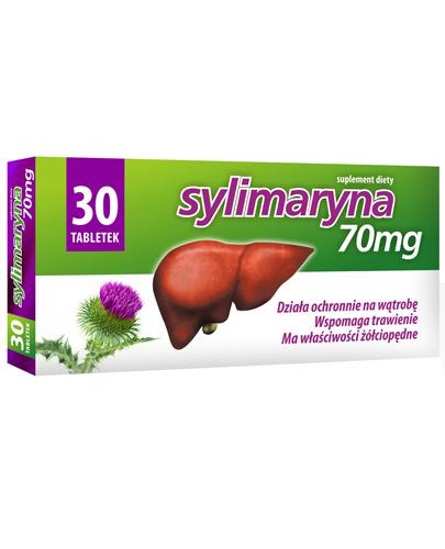  MBM Pharma Sylimaryna 70 mg - 30 tabl. - cena, opinie, stosowanie - Apteka internetowa Melissa  