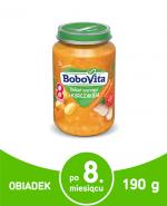  BOBOVITA Bukiet warzyw z kurczakiem po 8 m-cu - 190 g 