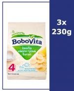 BOBOVITA Kaszka mleczno-ryżowa o smaku bananowym po 4 m-cu - 3 x 230 g