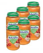  BOBOVITA Makaron z pomidorami, szynką i serem po 8 m-cu - 6 x 190 g - cena, opinie
