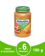  BOBOVITA Morele, banany i jabłka po 6 m-cu - 190 g - cena, opinie, składniki